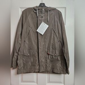 LIU JO Stylish Brown Hooded Jacket